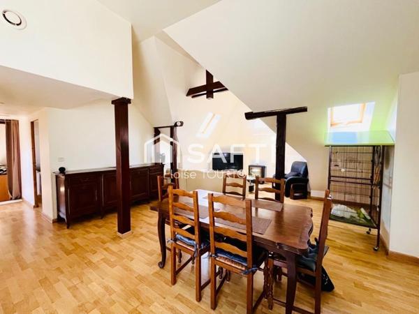 F3 avec jardin privatif – Proche autoroute et centre-ville