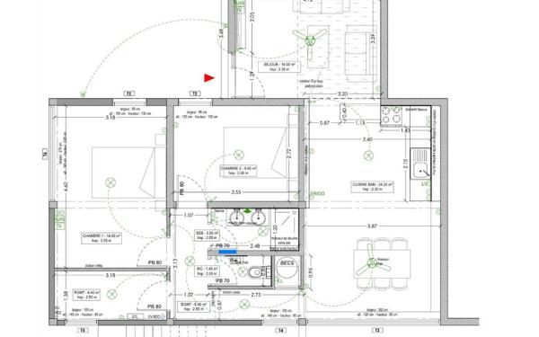 Maison à louer    3 pièces •  Fort-de-France