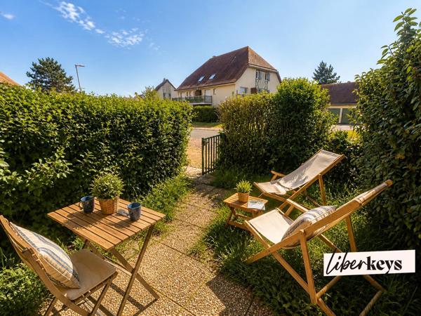 Charmant T2 avec jardin - 4/6 couchages - plage Merville Franceville (14)