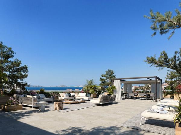 Appartement Marseille 2 pièce(s) 39.07 m2