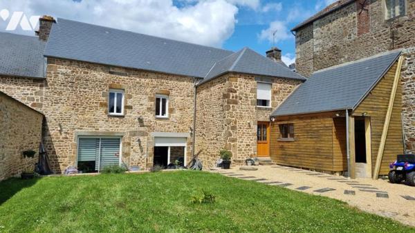 LA FERTE MACE, maison de ville sans travaux, 4ch, jardin clos