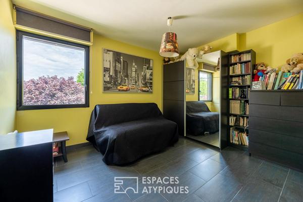 Audacieuse maison d’architecte avec piscine