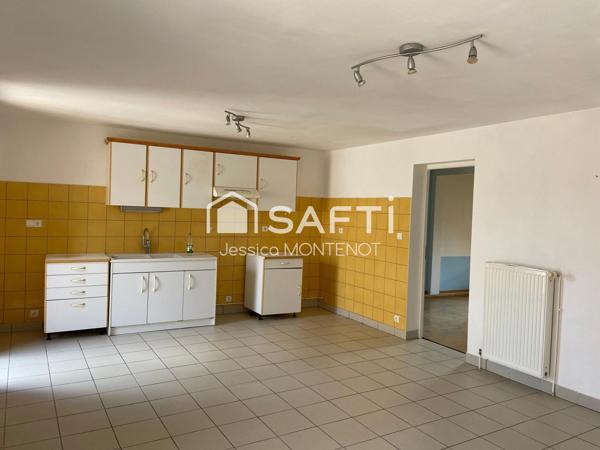 Au coeur du centre ville de Nuits.St.Georges, appt T3 de 72 m² hab.
