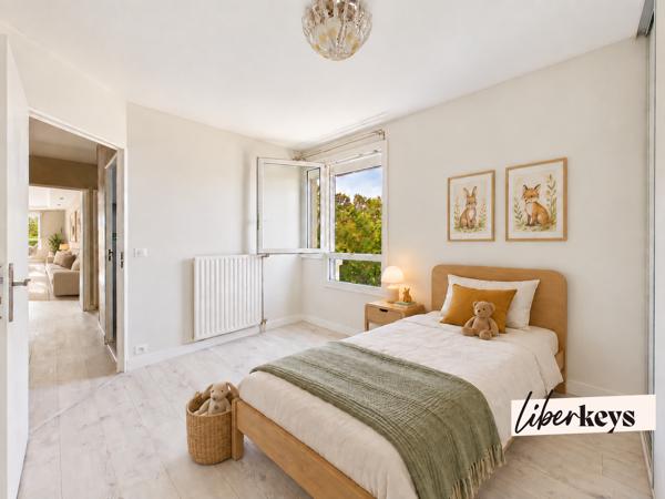 Plaisir – Appartement 3 pièces lumineux de 71 m² avec balcon et box fermé en sous-sol