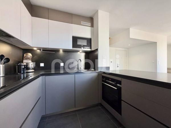 Duplex meublé dernier étage 107 m² avec terrasse de 130 m² et piscine, Lyon 7e