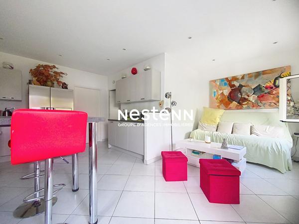 2P -40M2 -RENOVE -JARDIN-GOLFE JUAN -PROCHE MER -PARKING