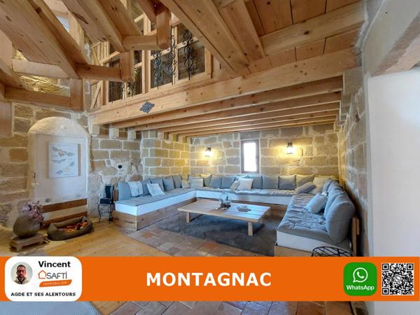 Montagnac - Maison de Caractère - 5 Pièces 140 m²