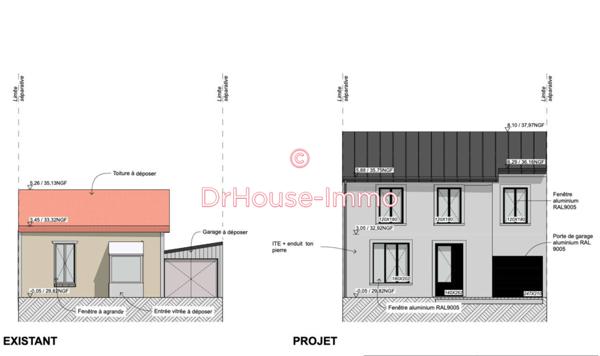 Maison à vendre 2 pièces de 75 m²