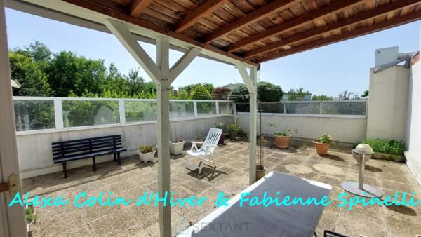 Appartement F3 terrasse 53m2 et 2 places de parking avenue du mail Soissons