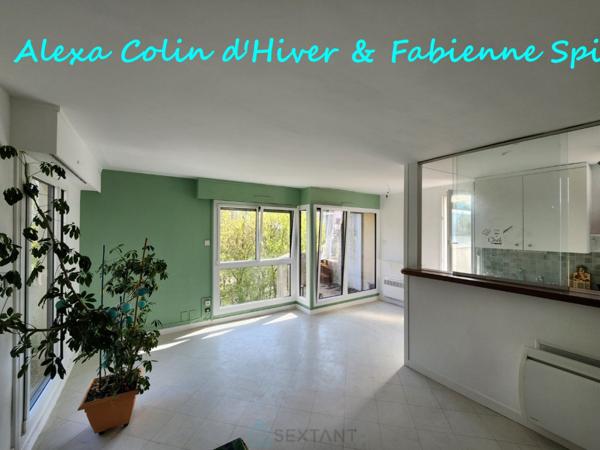 Appartement F3 terrasse 53m2 et 2 places de parking avenue du mail Soissons