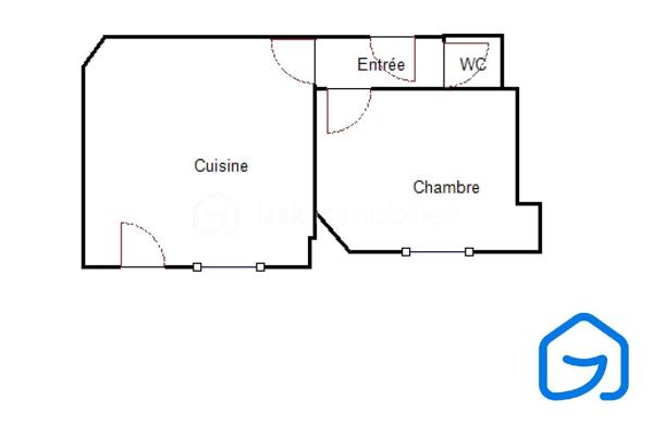 Appartement de 24 m²