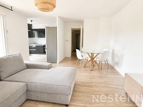 A LOUER - Superbe T3 meublé de 70 m²  avec jardin et parking