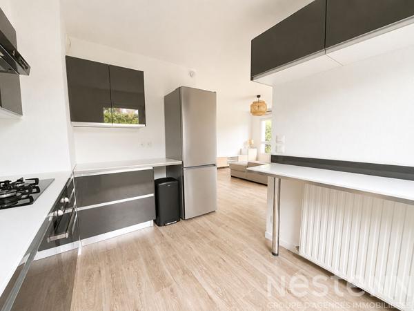 A LOUER - Superbe T3 meublé de 70 m²  avec jardin et parking