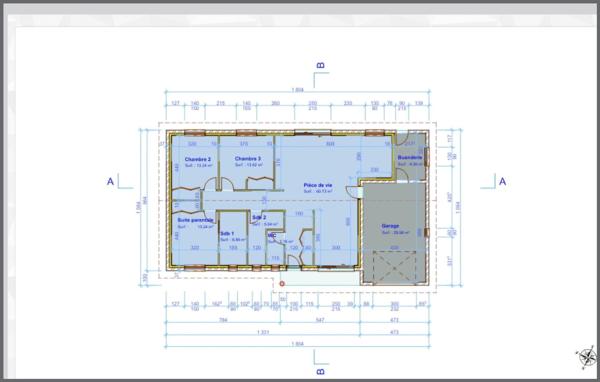 Maison plain-pied Saulcy sur meurthe