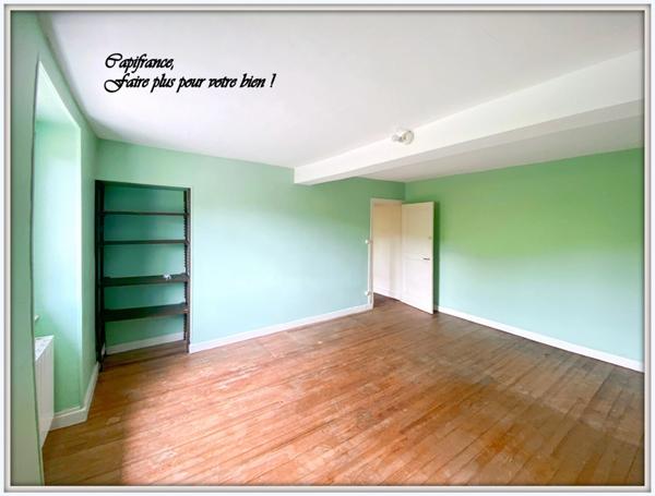 Dpt Saône et Loire (71), à vendre LA CHAPELLE SOUS DUN - maison 78 m² 4 pièces, 2 chambres, sur un terrain de 826 m²