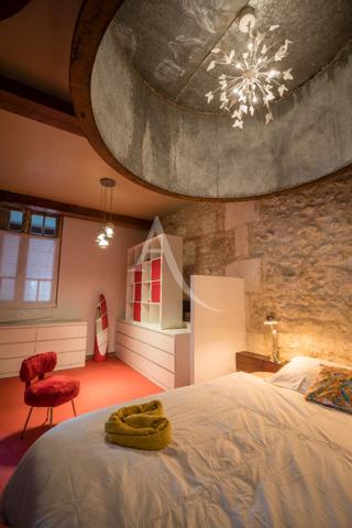Appartement meublé sur Mortagne/Gironde vue imprenable sur le port