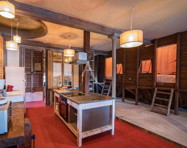 Appartement meublé sur Mortagne/Gironde vue imprenable sur le port