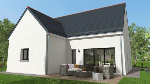 Terrain + Maison à vendre 4 pièces - 91 m²