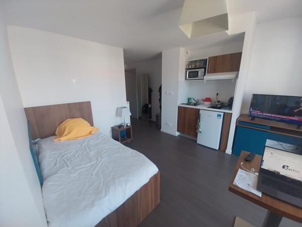 studio proche Saulcy avec balcon, faible charge et taxe fonc