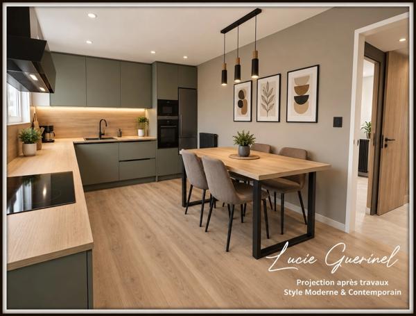 Maison à vendre à 5 minutes de Châteaubriant – 63 m² avec terrain de 1 575 m²