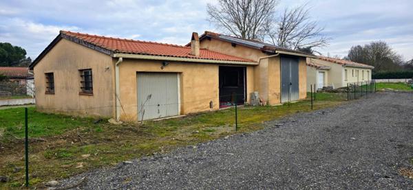 HANGAR à vendre 2 pièces SAINT JORY (31)