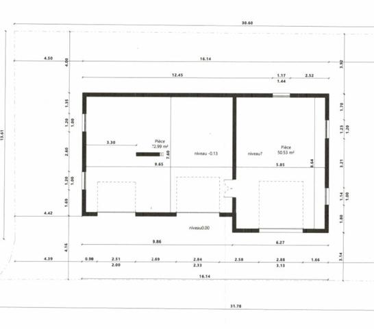 HANGAR à vendre 2 pièces SAINT JORY (31)