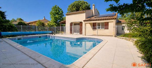 Maison 120m2 - 4 chambres - garage - piscine