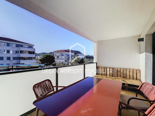 Marseille (13009) Location meublée T3 - 62 m² avec terrasse loggia et parking sécurisé