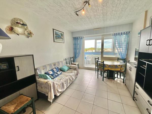 Appartement de 34m² 1 chambre + loggia avec vue mer