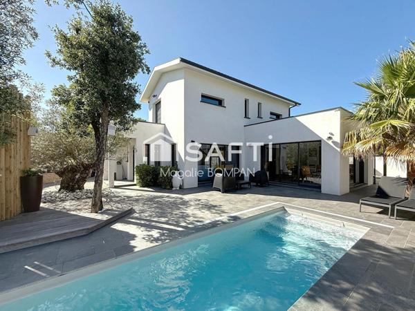 Taussat - Villa contemporaine à 150?m du bassin