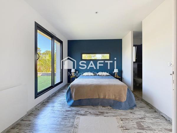 Taussat - Villa contemporaine à 150?m du bassin