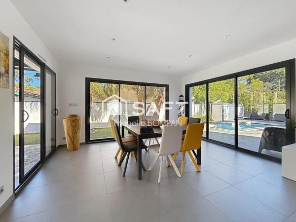 Taussat - Villa contemporaine à 150?m du bassin