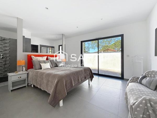 Taussat - Villa contemporaine à 150?m du bassin