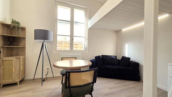 rue Clocheville - appartement meublé avec cour privée