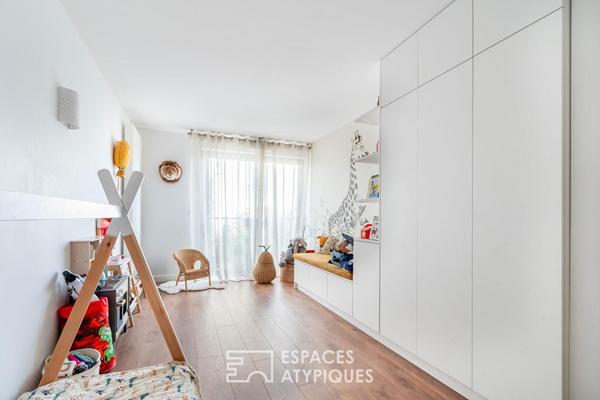 Maison contemporaine avec jardin au cœur de Créteil village