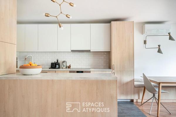 Maison contemporaine avec jardin au cœur de Créteil village