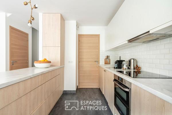 Maison contemporaine avec jardin au cœur de Créteil village