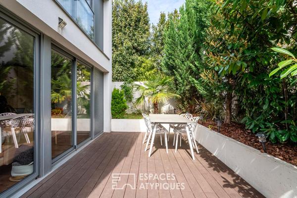 Maison contemporaine avec jardin au cœur de Créteil village