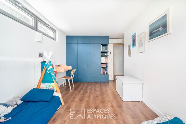 Maison contemporaine avec jardin au cœur de Créteil village