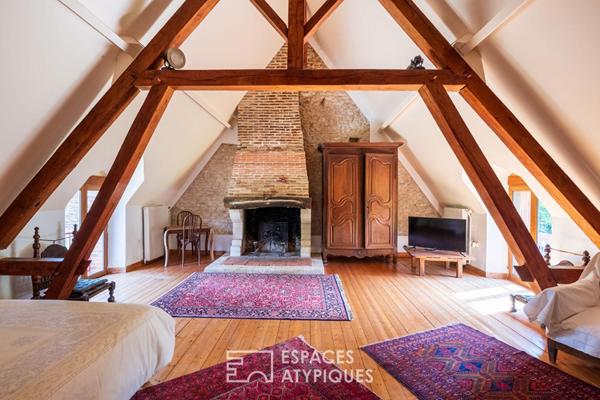Ancien corps de ferme rénové et son gîte indépendant à Conflans-sur-Loing
