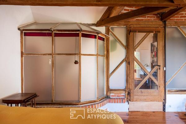 Ancien corps de ferme rénové et son gîte indépendant à Conflans-sur-Loing