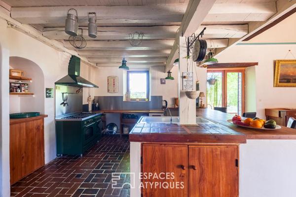 Ancien corps de ferme rénové et son gîte indépendant à Conflans-sur-Loing