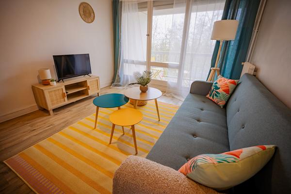 Appartement T4 - Université / Campus - Balcon vue parc - MONT SAINT AIGNAN