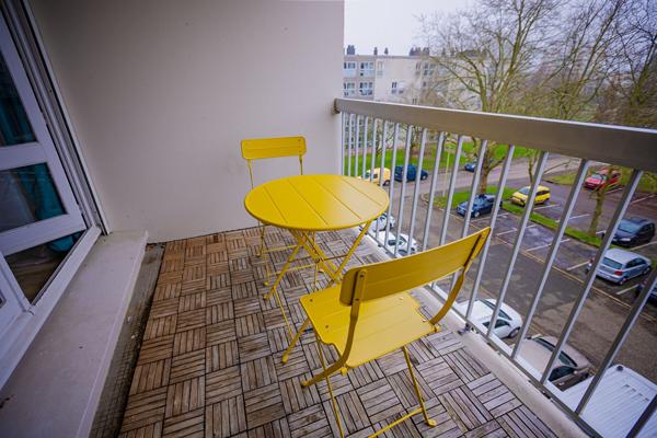 Appartement T4 - Université / Campus - Balcon vue parc - MONT SAINT AIGNAN