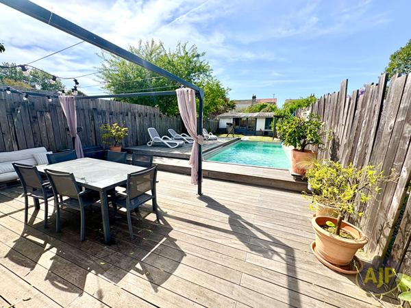 Vente maison Merignac : 548 625 € - AJP Immobilier Bordeaux Chartrons