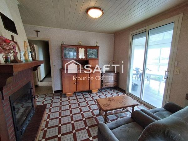 MAISON S-SOL 105 M²+5CHS+TERRAIN+GARAGE