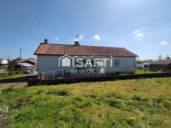 MAISON S-SOL 105 M²+5CHS+TERRAIN+GARAGE