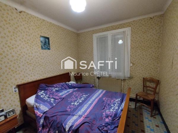 MAISON S-SOL 105 M²+5CHS+TERRAIN+GARAGE