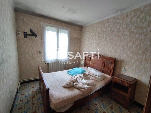 MAISON S-SOL 105 M²+5CHS+TERRAIN+GARAGE