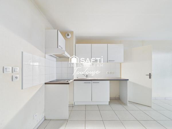 Appartement T2 au calme avec place de parking en RDC